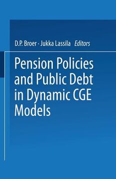 portada pension policies and public debt in dynamic cge models (en Inglés)