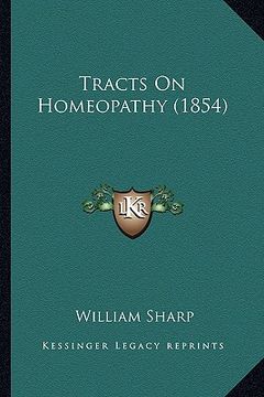 portada tracts on homeopathy (1854) (en Inglés)
