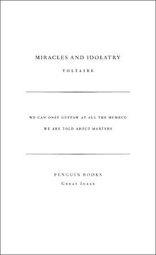portada Miracles and Idolatry (en Inglés)