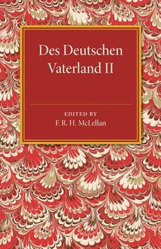 portada Des Deutschen Vaterland: Volume 2 (en Alemán)
