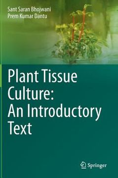 portada plant tissue culture: an introductory text (in English)