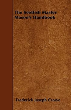 portada the scottish master mason's handbook (en Inglés)
