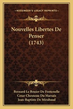 portada Nouvelles Libertes De Penser (1743) (in French)