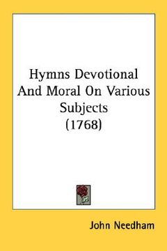 portada hymns devotional and moral on various subjects (1768) (en Inglés)