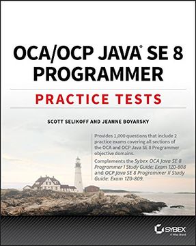 portada Oca / ocp Java se 8 Programmer Practice Tests: Exam 1Z0-808 and Exam 1Z0-809 (in English)