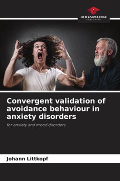 portada Convergent validation of avoidance behaviour in anxiety disorders. for anxiety and mood disorders (en Inglés)