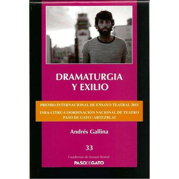 portada CUADERNILLO ENSAYO TEATRAL 33. DRAMATURGIA Y EXILIO (in Spanish)