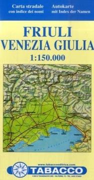 portada Friuli Venezia Giulia 1/150 Road map (r) (in Italian)