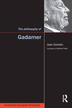 portada The Philosophy of Gadamer (en Inglés)