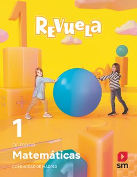 portada Matemáticas. 1 Primaria. Revuela. Comunidad de Madrid