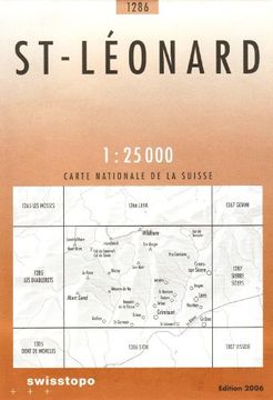 portada St Leonard (Landeskarte der Schweiz) (en Inglés)