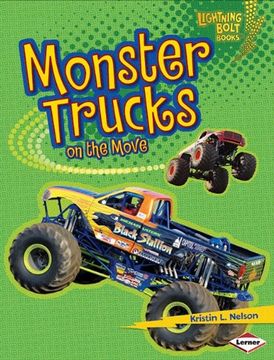 portada Monster Trucks on the Move (Lightning Bolt Books) (en Inglés)