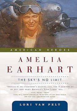 portada Amelia Earhart: The Sky's No Limit (American Heroes) (in English)