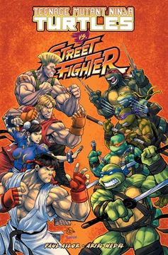 portada Teenage Mutant Ninja Turtles vs. Street Fighter