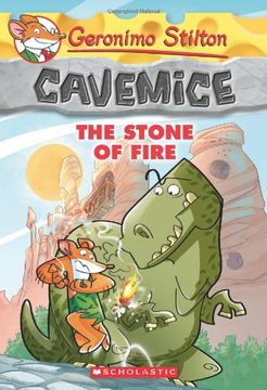 portada Geronimo Stilton Cavemice #1: The Stone of Fire 