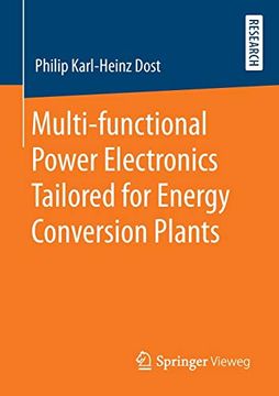 portada Multi-Functional Power Electronics Tailored for Energy Conversion Plants (en Inglés)