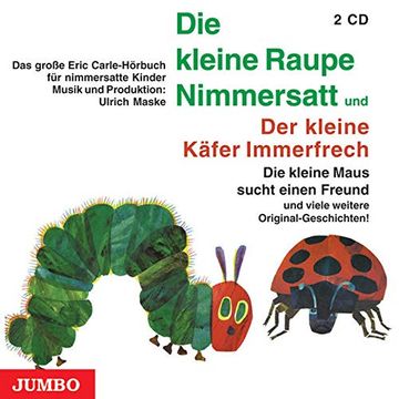 portada Kleine Raupe Nimmersatt / Kleiner Käfer Immerfrech (en Alemán)