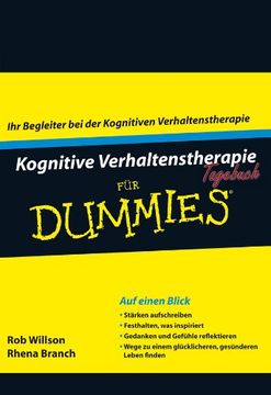 portada Kognitive Verhaltenstherapie Tagebuch für Dummies (Fur Dummies) (en Alemán)