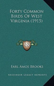 portada forty common birds of west virginia (1915) (en Inglés)
