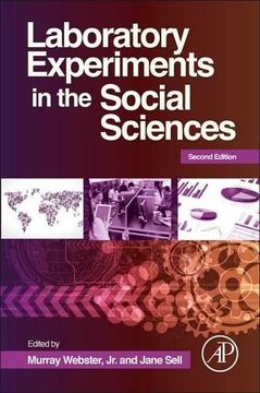portada Laboratory Experiments In The Social Sciences, Second Edition (in English)