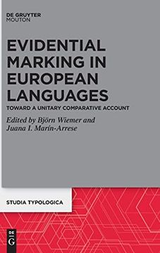 portada Evidential Marking in European Languages Toward a Unitary Comparative Account (en Inglés)