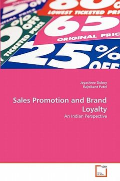 portada sales promotion and brand loyalty (en Inglés)
