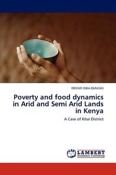 portada poverty and food dynamics in arid and semi arid lands in kenya (en Inglés)