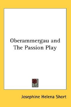 portada oberammergau and the passion play (en Inglés)