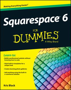 portada squarespace 6 for dummies (en Inglés)