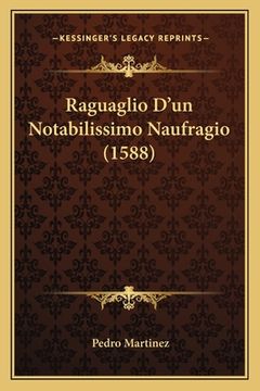 portada Raguaglio D'un Notabilissimo Naufragio (1588) (in Italian)