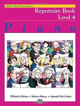 portada Alfred's Basic Piano Course Repertoire, Bk 4 (Alfred's Basic Piano Library)