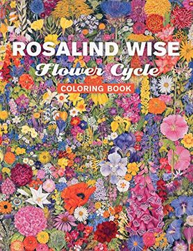 portada Rosalind Wise: Flower Cycle Coloring Book (en Inglés)