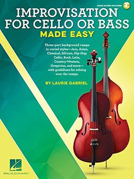 portada Laurie Gabriel: Improvisation for Cello or Bass Made Easy 