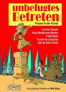 portada Unbefugtes Betreten - Frauen in der Kunst: Fünf Grafische Porträts (in German)