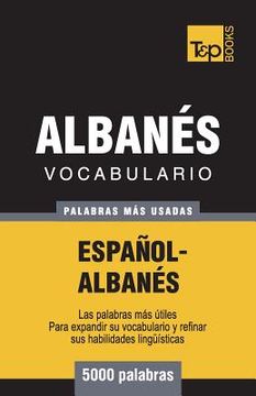 portada Vocabulario Español-Albanés - 5000 palabras más usadas