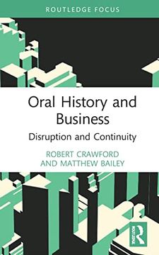 portada Oral History and Business: Disruption and Continuity (en Inglés)