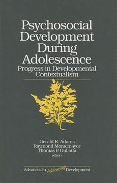 portada psychosocial development during adolescence: progress in developmental contexualism (en Inglés)