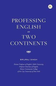 portada Professing English on Two Continents (in English)