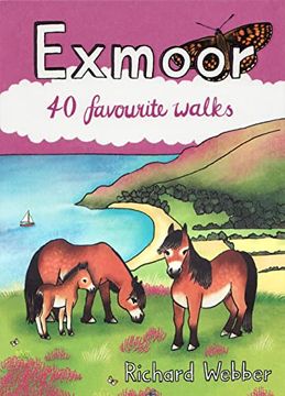 portada Exmoor: 40 Favourite Walks (en Inglés)
