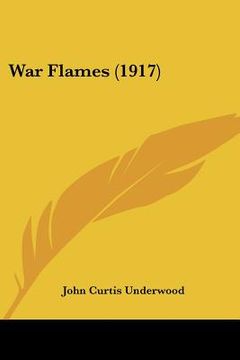 portada war flames (1917) (en Inglés)