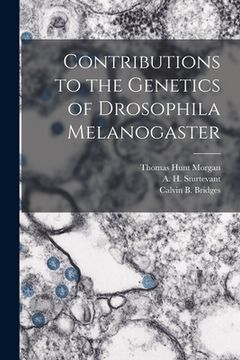 portada Contributions to the Genetics of Drosophila Melanogaster (en Inglés)