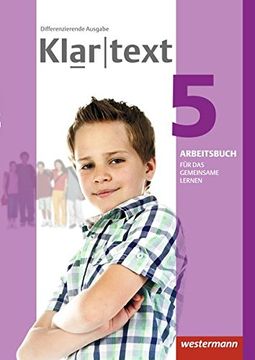 portada Klartext - Differenzierende Allgemeine Ausgabe 2014: Arbeitsbuch 5 Individuelle Förderung - Inklusion (in German)