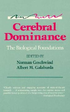 portada cerebral dominance: the biological foundations (en Inglés)