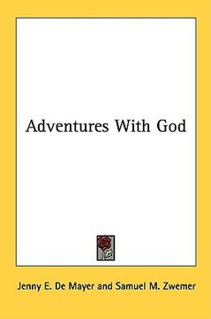 portada adventures with god (in English)