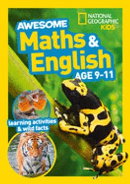 portada Awesome Maths and English age 9-11 (en Inglés)