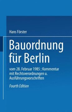 portada 28: Bauordnung für Berlin