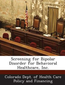 portada Screening for Bipolar Disorder for Behavioral Healthcare, Inc.