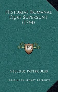portada historiae romanae quae supersunt (1744) (en Inglés)