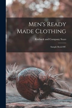 portada Men's Ready Made Clothing: Sample Book 89F. (en Inglés)