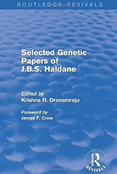 portada Selected Genetic Papers of J. B. Se Haldane (Routledge Revivals) (en Inglés)